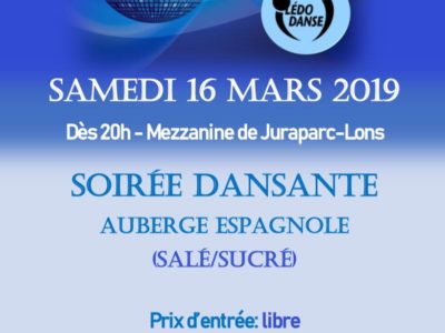 samedi 16 mars: 3è soirée de la saison