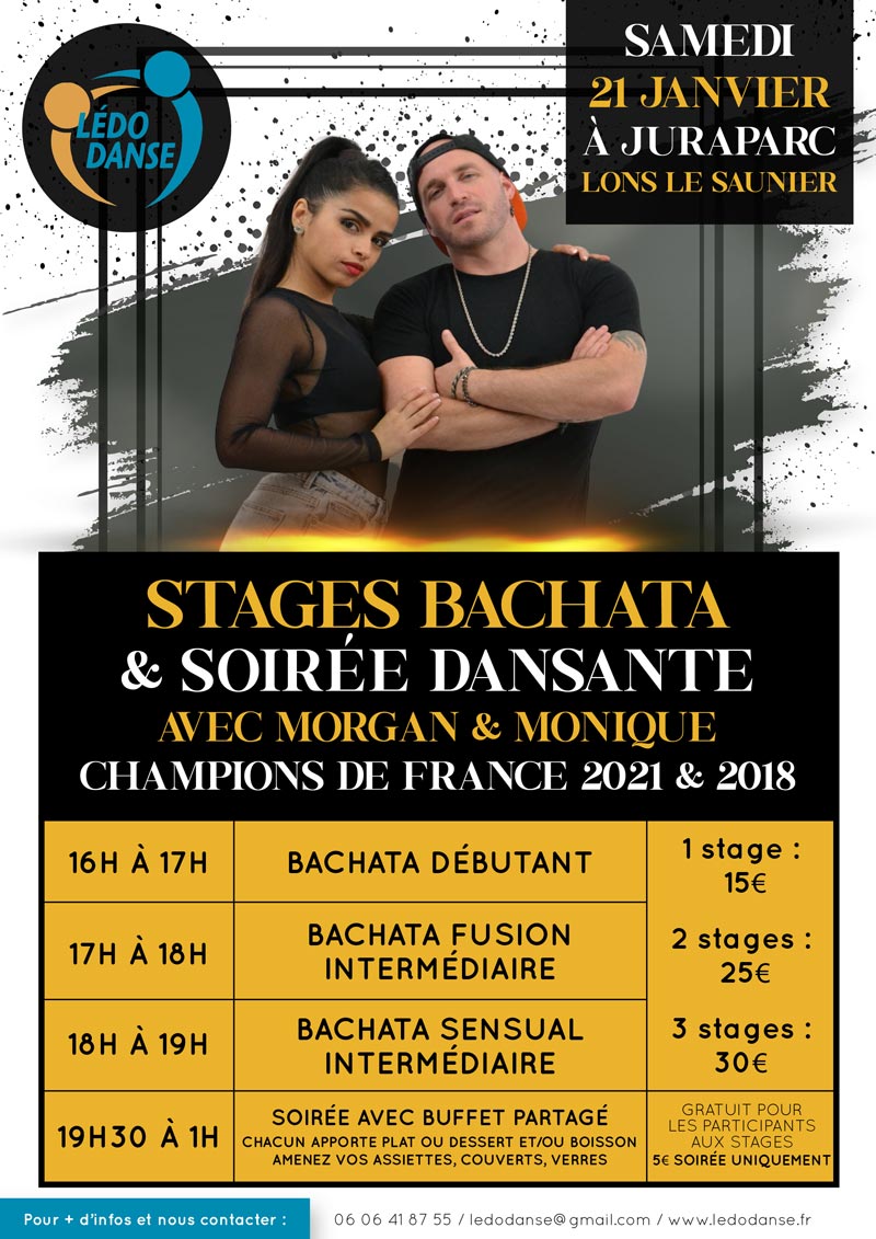 Stages Morgan et Monique Juraparc 21 janvier 2023