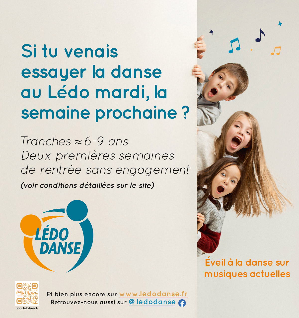 j'essaye la danse enfants au Lédo