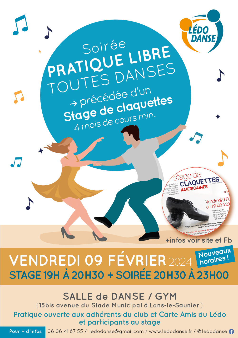 Ledodanse-PRATIQUE_LIBRE + STAGE CLAQUETTES 2024-02-09