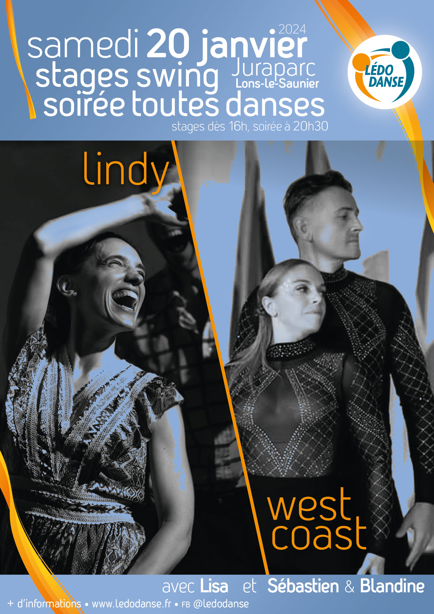 Stages Swing : Lindy Hop et West Coast Swing