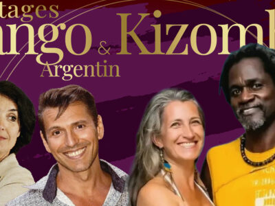 Samedi 23 mars 2024 : 5 Stages Tango Argentin et Kizomba et Soirée toutes danses