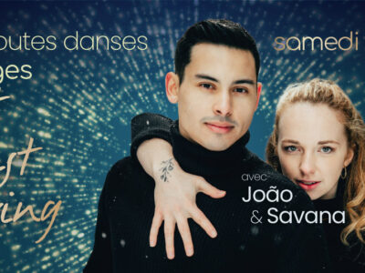 Stages West Coast Swing avec João & Savana et soirée dansante – samedi 22 mars