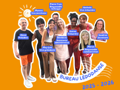 Les nouveaux membres du CA Lédodanse 2025-2026