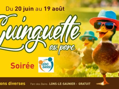 Soirée Lédodanse à la Guinguette du Parc des Bains à Lons