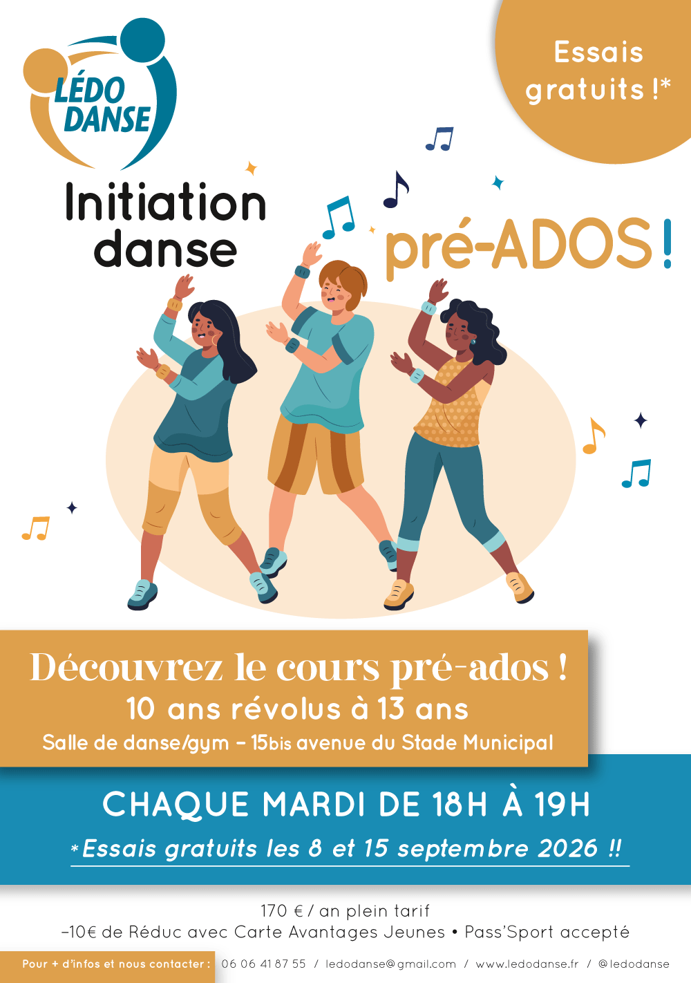 cours ados